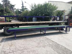 圓通快遞和百世匯通快遞定做的貨物分揀機